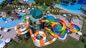 Vergnügungspark Rides Große Spielgeräte über dem Boden Pool Rutsche Kinder