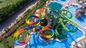 Vergnügungspark Rides Große Spielgeräte über dem Boden Pool Rutsche Kinder