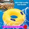 Aqua-Themenpark Schlittschleifer Schwimmband aufblasbar mit Griff für Wasser-Spiel