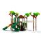 OEM Outdoor-Spielplatz Wasserspielgeräte Plastikrutsche für Kinder