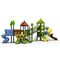 ODM Farbenfrohe Freiluft-Spielplatz Kinder Spielplatz Plastik-Spielhaus-Slide