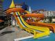 OEM Outdoor-Wasserpark Spielplatz Große Glasfaserrutsche für Erwachsene