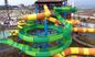 OEM Außen-Wasserpark für Kinder Vergnügungspark Fahrt Glasfaser Rutsche