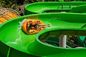 4 Fahrer Glasfaser-Wasserpark-Rutsche Freizeitvergnügen Wasserpark-Spiele Fahrten