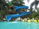 Wasservergnügungs-Themenpark Pool Glasfaser Rutsche für Kinder Spielen kundenspezifische Farbe