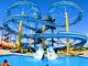 18.5Kw / Stunde Glasfaser Wasserrutsche Vergnügungspark Schwimmbad Ausrüstung
