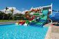 Kinder Außenwasserpark Rutsche Spielplatz Spielplatz Zubehör Schwimmbad 8m Breite
