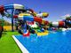 10mm Glasfaser Wasserpark Rutsche Wasserspiele Ausrüstung Kinderspielzubehör