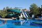 Vergnügungspark Fahrten Kinder Große Wasserspiele Rutschen 3 Meter hoch Für Schwimmbad