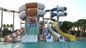 18.5Kw Wasserspielplatz Ausrüstung Große Schlittschleife Pool Outdoor-Spielplatz Zubehör