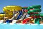 Kinderrutsche aus Glasfaser Vergnügen Aquapark Schwimmen Spielzeug Poolfahrten