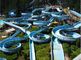 Außenwasserpark Schwimmbad Glasfaser Rutsche 5m Höhe