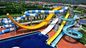 ODM Außenvergnügen Wasserpark Spielplatz Ausrüstung Spiralrutsche