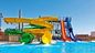 ODM Vergnügungspark Einrichtungen Freien Spielplatz Spielsätze Wasserrutschen für Kinder