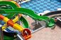OEM Outdoor Vergnügungspark Kinder Spiele Wasserfahrten Glasfaser Rutsche zum Verkauf