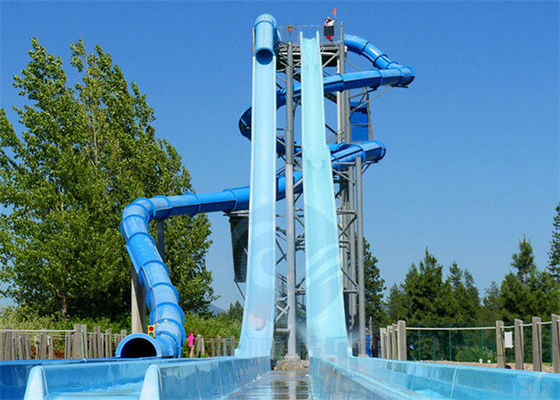 Wasserrutsche des Aqua Park Kamikaze Water Slide-Fiberglas-Hochgeschwindigkeitsfreien falls