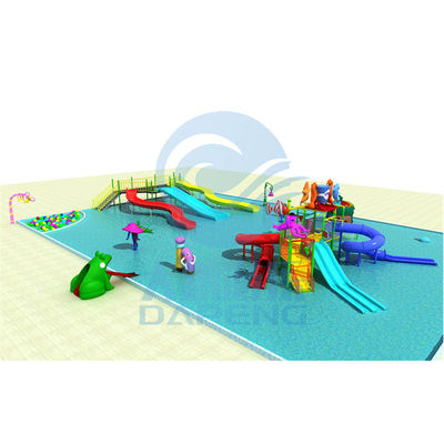 Kinder-Aqua Park Hill Slide Ground-Spielplatz-Wasserrutsche-kombiniertes besonders angefertigt