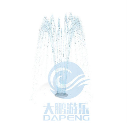 1&quot; Messingswimmingpool-Wasser-Brunnen versehen Spray-Zonen-Wasser-Juwel 8 P/in Druck mit einer Düse