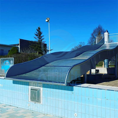 Höhen-Antioxidation der Edelstahl-Swimmingpool-Wasserrutsche-2.0m für Familie