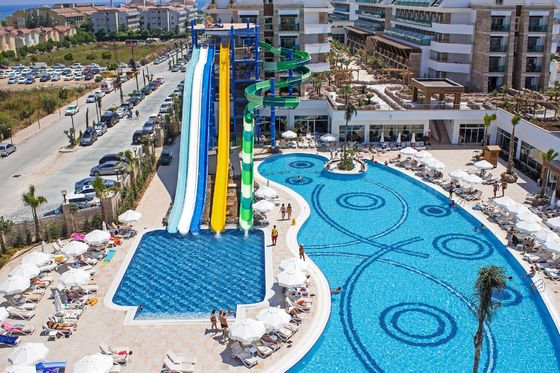 Ein guter Preis. Freizeit-Wasserpark für Kinder Schwimmbad-Rutschen Online