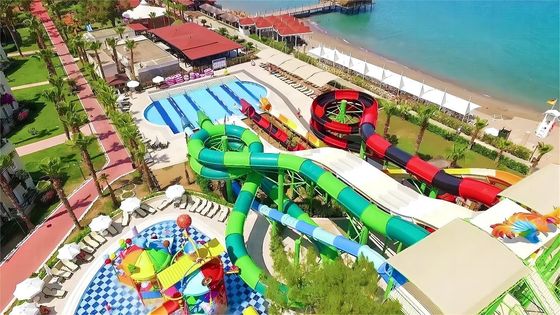 Ein guter Preis. Hot Dip Galvanized Stahl Wasser Vergnügungspark Schwimmbad Ausrüstung Glasfaser Wasserrutsche Online