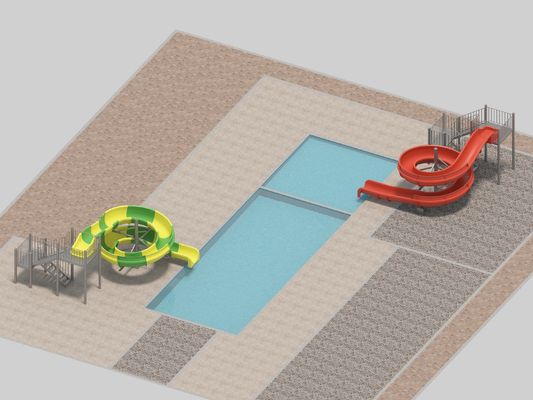 Ein guter Preis. Sommer Schwimmbad Erwachsener Kinder Rutsche Fiberglas Spirale Geeignet für Wohn- Gewerbe- Hotel Schwimmbad Online