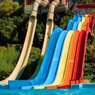 Ein guter Preis. Customized Size Fiberglass Water Park Slide with 6-8mm Thickness and Over 10 Years Service Life Online