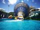 Große Trompeten-Wasser-Freizeitpark-Ausrüstungs-erwachsene Handelsfiberglas-Wasserrutsche