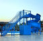 OEM 3,3 Meter Glasfaser Wasserpark Schwimmbad Rutsche - Blau