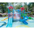 Buntes Spielplatz-Wasserrutsche-Kinderfiberglas-Pool-Dia RoHS genehmigte