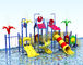 Kinderspielplatz-Schwingen-Dia-Fiberglas-Schwingen-Satz-Wasserrutsche im Freien