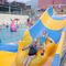 Kleines Bumerang-Wasserrutsche-Kinderfiberglas-Swimmingpool-Dia
