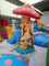 2.6m Höhe kleine Wasserrutsche-Fiberglas-Pilz-Wasserrutsche für Kinder spritzen