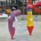Aqua Park Spray Pencil Shape-Brunnen für Kinder spritzen Zone