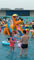 Doppeltes Gerinne-Mini Pool Slide Fiberglass Children-Swimmingpool-Hundedia Anti-UV