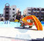 Kobra-Mini Pool Slide Fiberglass Swimmingpool-Wasser-Spiel im Freien für Kinder