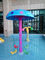 Aqua Park Equipment Kids Pool-Spiel-Fiberglas-Wasser-Pilz-Schwingen-Satz