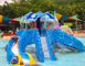 Kraken-Mini Pool Slide Outdoor Indoor-Kinder spielen Pool-Fiberglas mit Dach