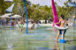 Edelstahl-Doppelt-Spray-Wasserwerfer Aqua Spray Parks 304 für Kinder spritzen Zone