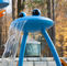 Wasser-Vergnügungspark-Ausrüstungs-Edelstahl-Wasser spritzt Frosch für Spray-Zone