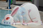 Tierhöhen-Kaninchen-Wasserrutsche der fiberglas-Pool-Wasserrutsche-1.1m für kleines Pool
