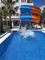 Höhe der Glasfaser-Swimmingpool-Wasserrutsche-4.0m Anti-UV für Aqua Park Home