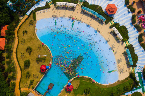 OEM Aqua Water Park Big Blue Tsunami Wave Pool Anti UV Stahl künstliche Surfmaschine zum Verkauf