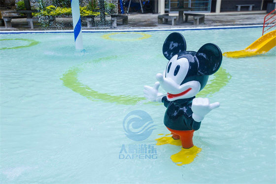 Ein guter Preis. Park Mickey Mouse Splash Pad Waters Toy Fiberglass For Children Aqua Online