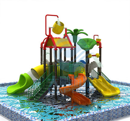 Ein guter Preis. Aqua Park Water House Slide-Fiberglas-Kinderfaule Fluss-Ausrüstung Online