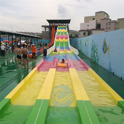 Höhe der Fade Resistant Mat Racer Water-Dia-Fiberglas-Rennläufer-Wasserrutsche-12m
