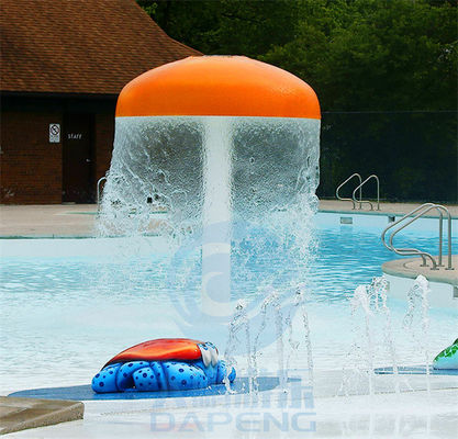 Kinder wässern Höhen-Pilz-Wasser-Brunnen der Spritzen-Auflagen-3.0m für Spray-Park