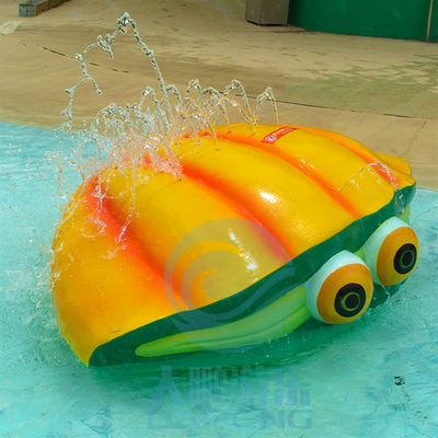 Ein guter Preis. Aqua Park Kids Splash Zone-Element-Fiberglas-Boden gelbes sprüht Shell - Online