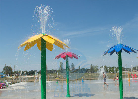 Ein guter Preis. Aqua Park Water Splash Pads bunte Höhe des Blumen-Art-Wasser-Park-Brunnen-3.0m Online