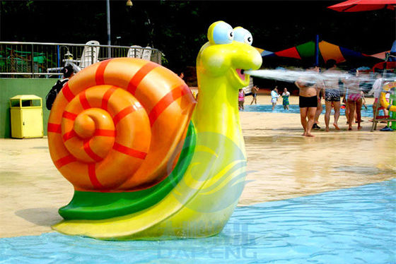 Tierart-Wasser-Spritzen-Auflagen-Kinder spielen Pool-Schnecken-Wasser-Spray-Spiele 1.2m